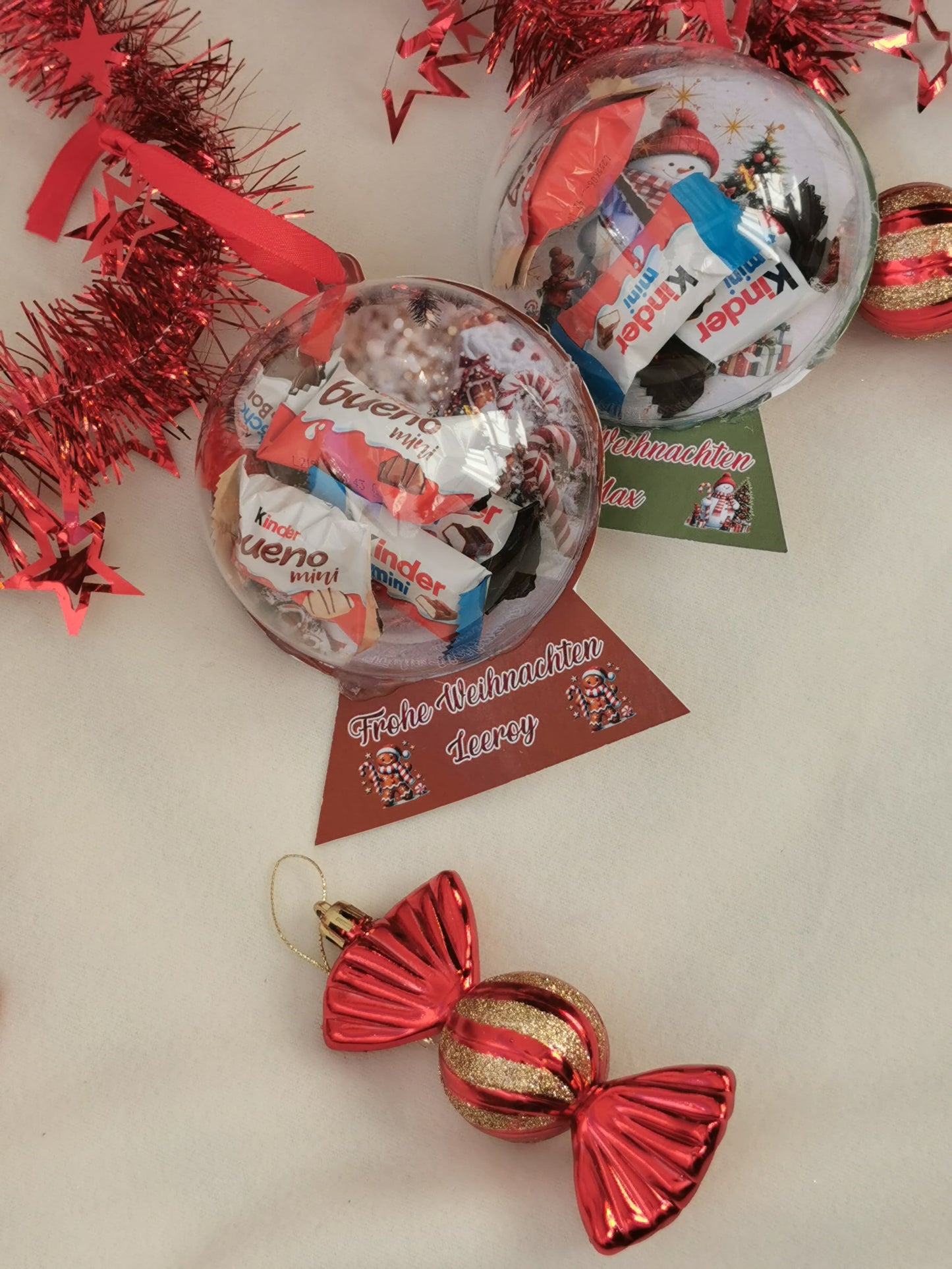 Schneekugel. Modell Lebkuchen